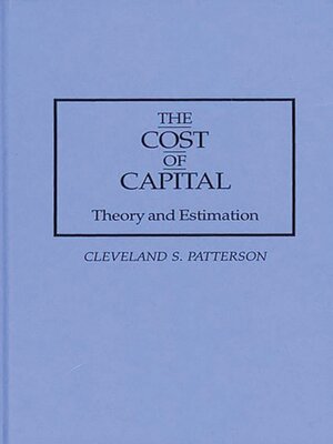 cover image of The Cost of Capital